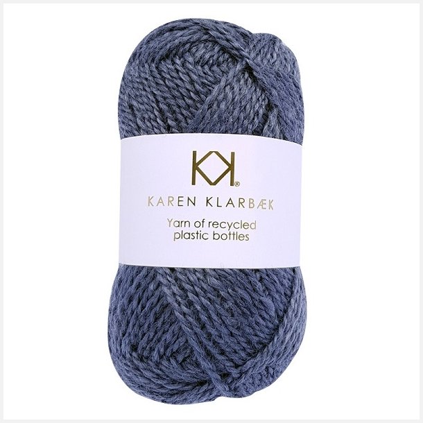 Karen Klarbk Recycled Bottle Yarn - Steel Grey